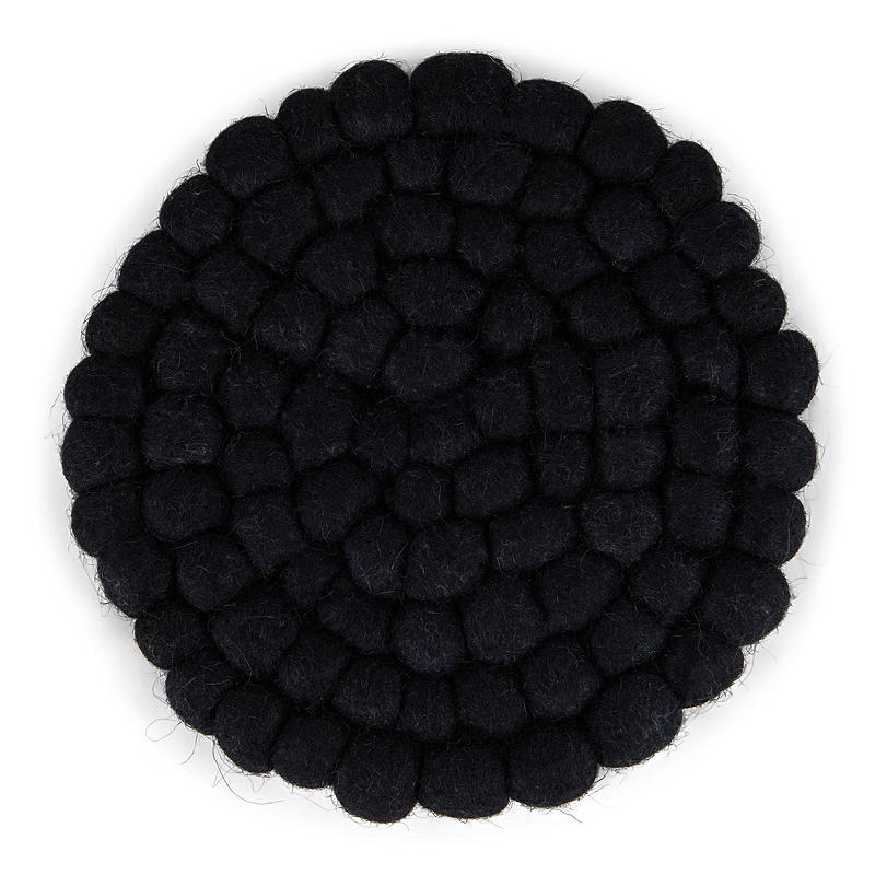 Home Gryteunderlag ø 21 cm ull sort