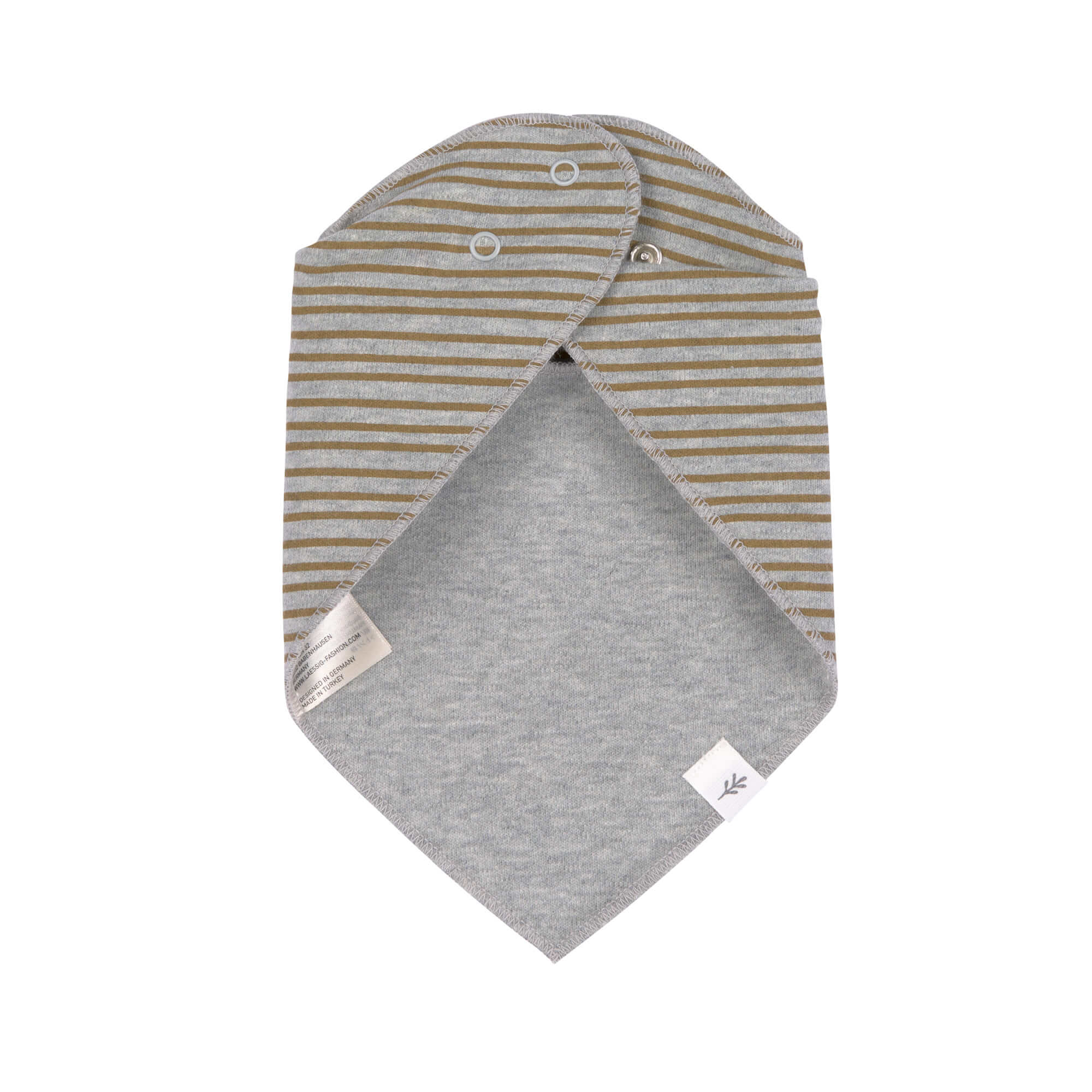 Dreieckstuch Baby (2 Stk) - Bandana, Blue Grey