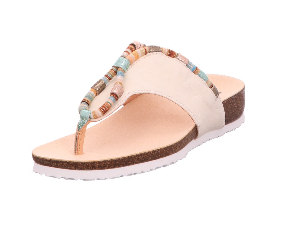 THINK Klassische Sandalen beige Julia IVORY/KOMBI