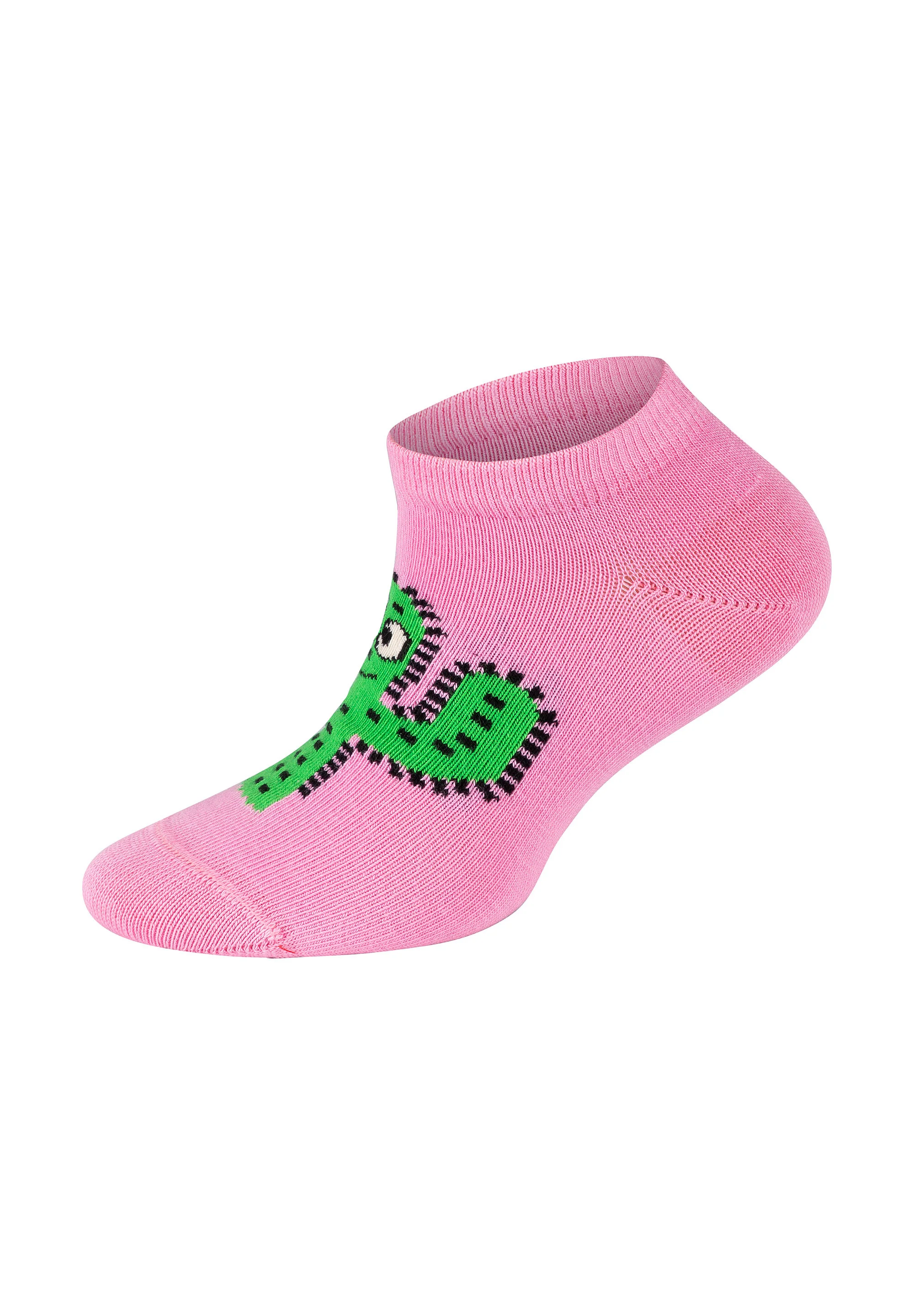 Calcetines Happy Socks PACK DE 4 BAJOS GATO-CACTUS - Calcetines