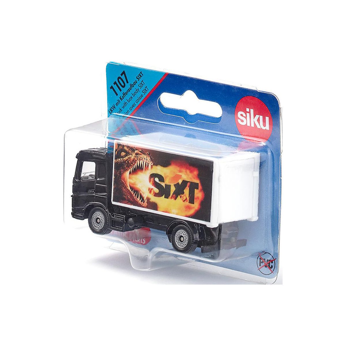 SIKU Super 1107 LKW mit Kofferaufbau Sixt