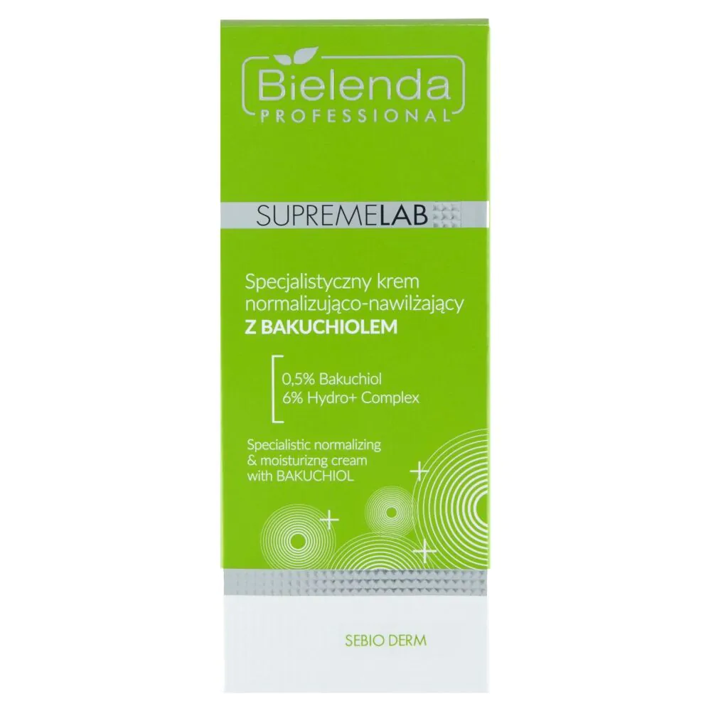 Bielenda Professional Supremelab Sebio Derm Specialized normalizuojantis ir drėkinamasis kremas