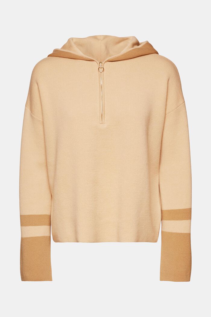 Hoodie mit halbem Zipper