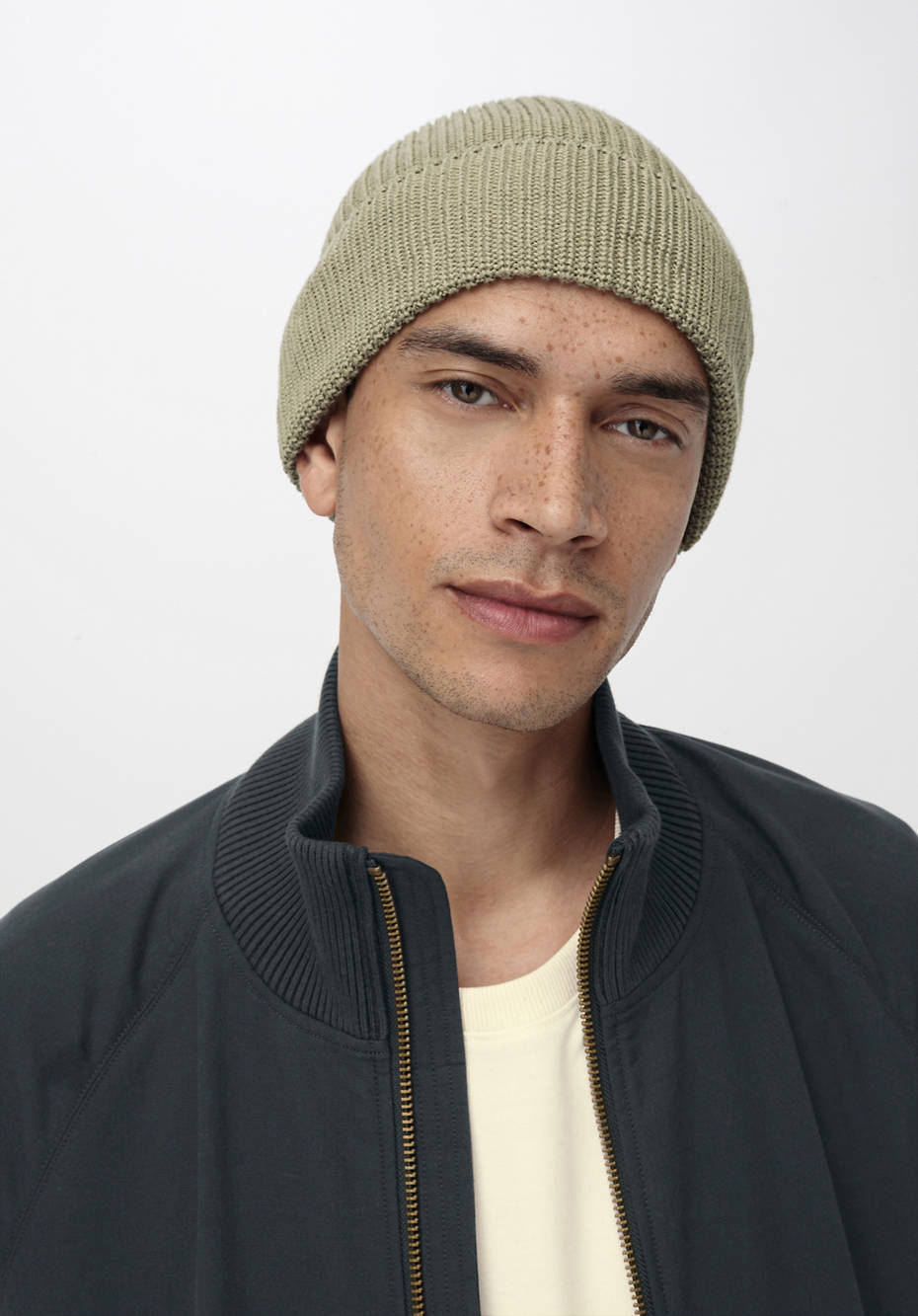 Unisex Strickmütze aus reiner Bio-Baumwolle