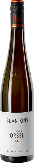 2022 Nierstein Orbel Riesling VDP. Großes Gewächs trocken Bio - Weingut St. Antony