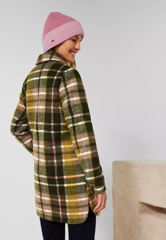 CECIL Langes Karo Overshirt