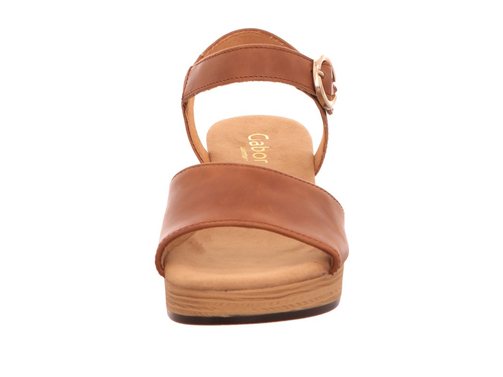 GABOR Komfort Sandalen beige Gabor Comfort Plateau Sandale 22.071.53
