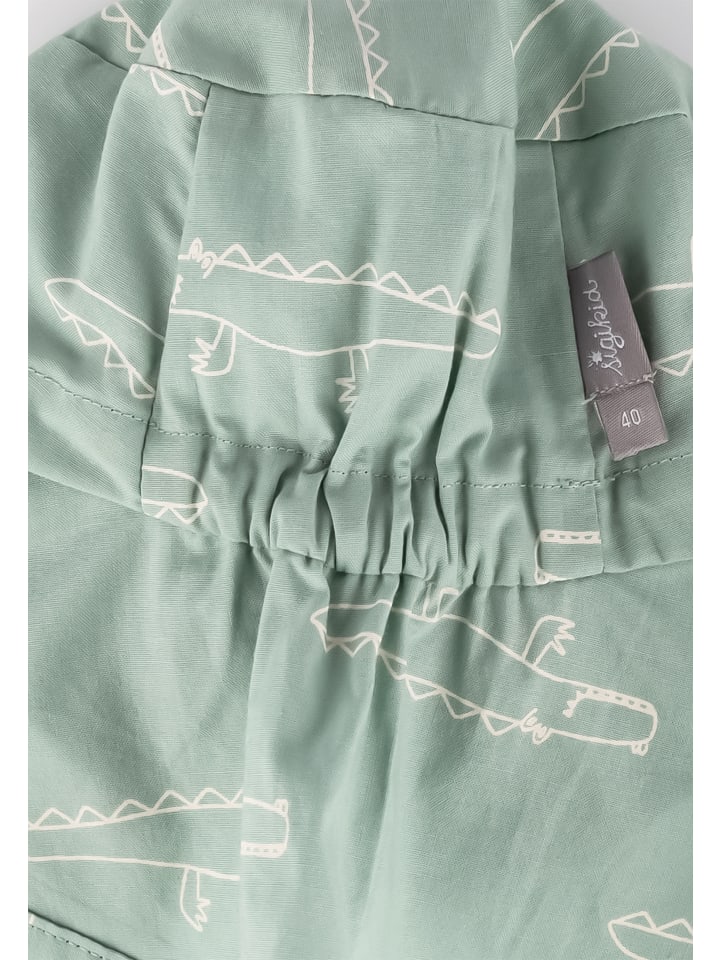 Sigikid Schirmmütze mit Nackenschutz Happy Crocodile in grün günstig kaufen