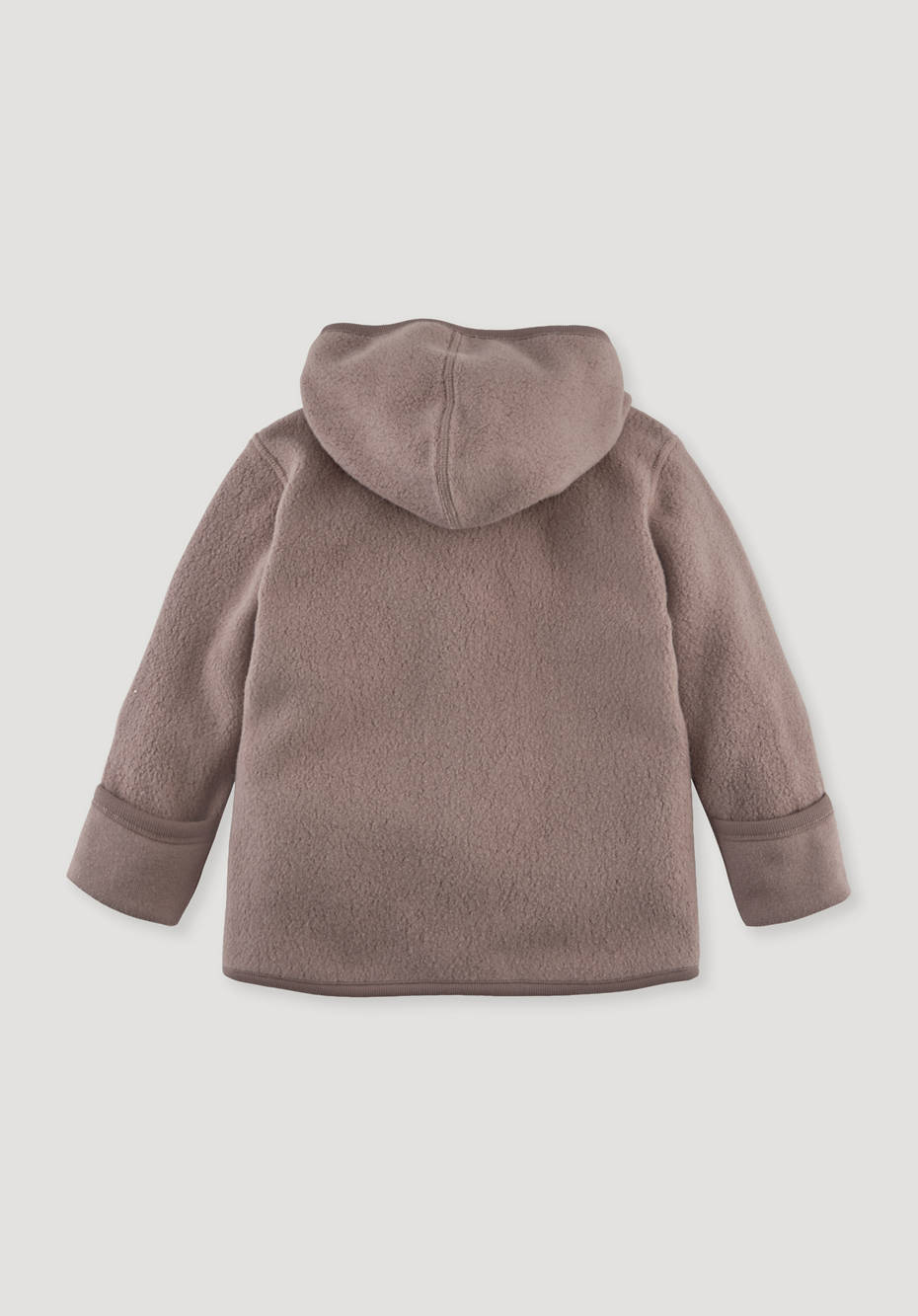 Fleece-Jacke aus reiner Bio-Baumwolle