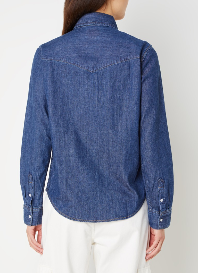 Camicia in denim western iconica di Levi's con tasche a patta