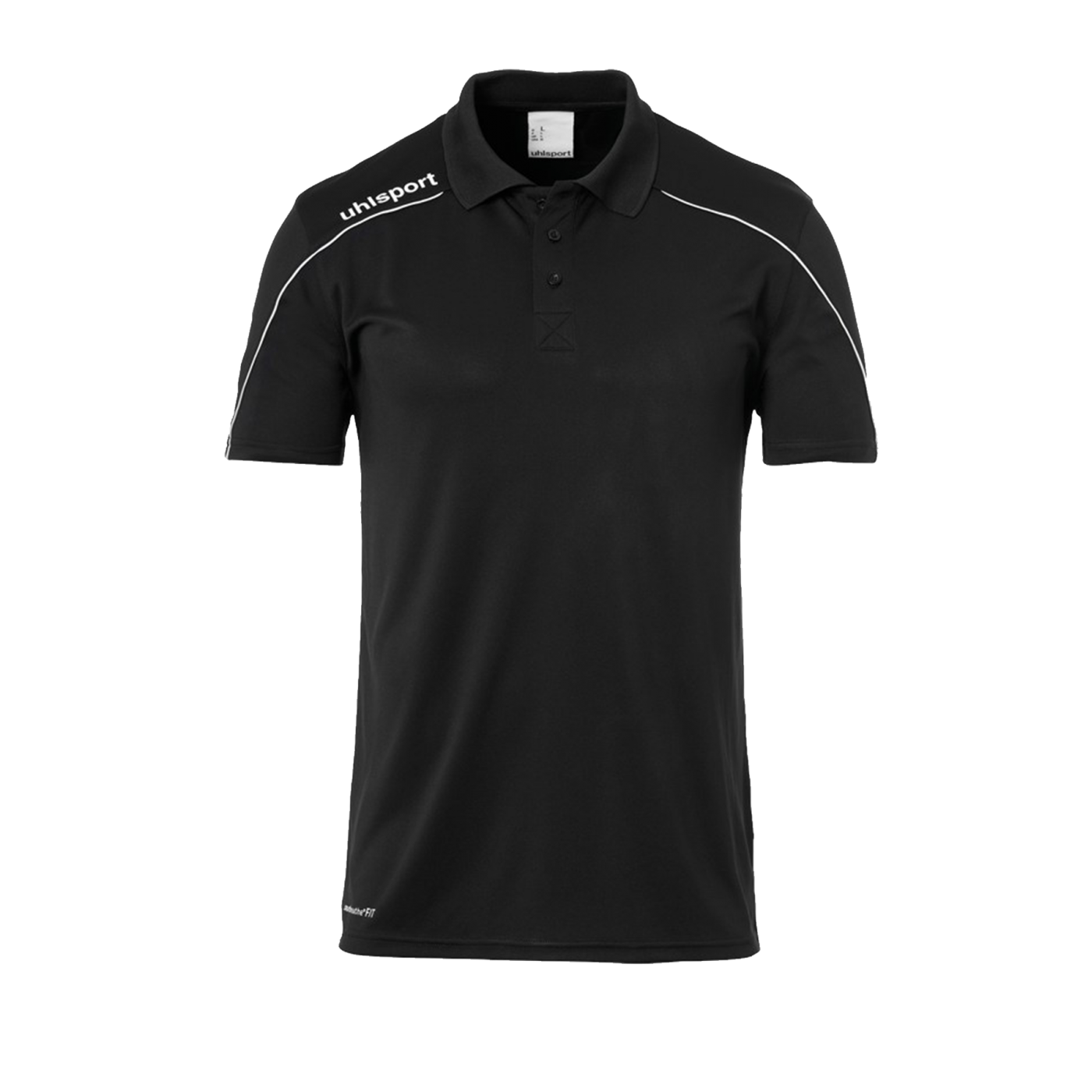 Uhlsport Stream 22 Poloshirt Kids Schwarz F01
