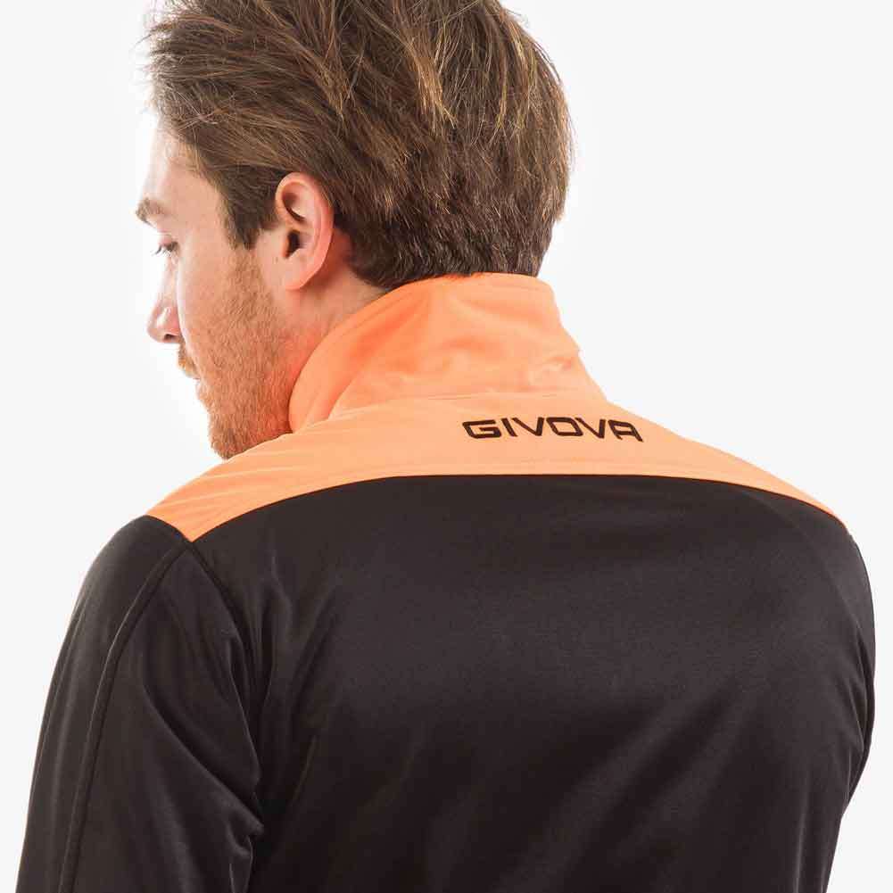 Givova Tuta Campo Trainingsanzug schwarz/neonorange
