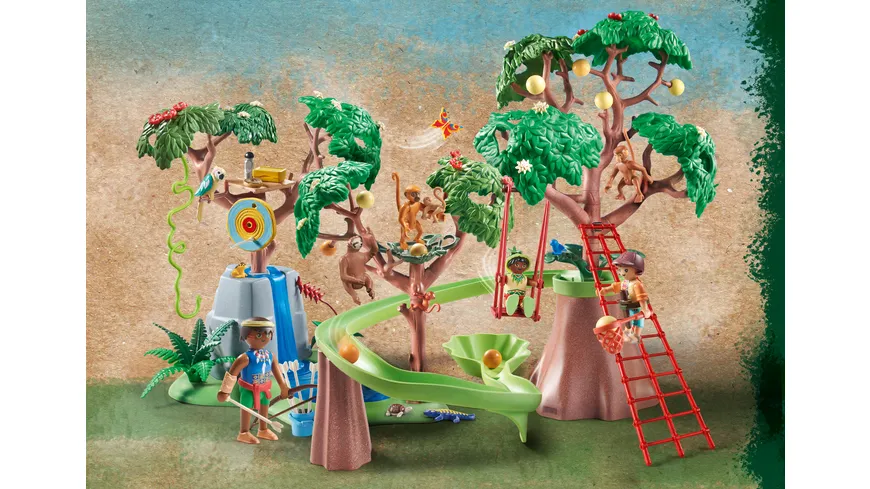 PLAYMOBIL 71142 WILTOPIA - Tropischer Dschungel-Spielplatz