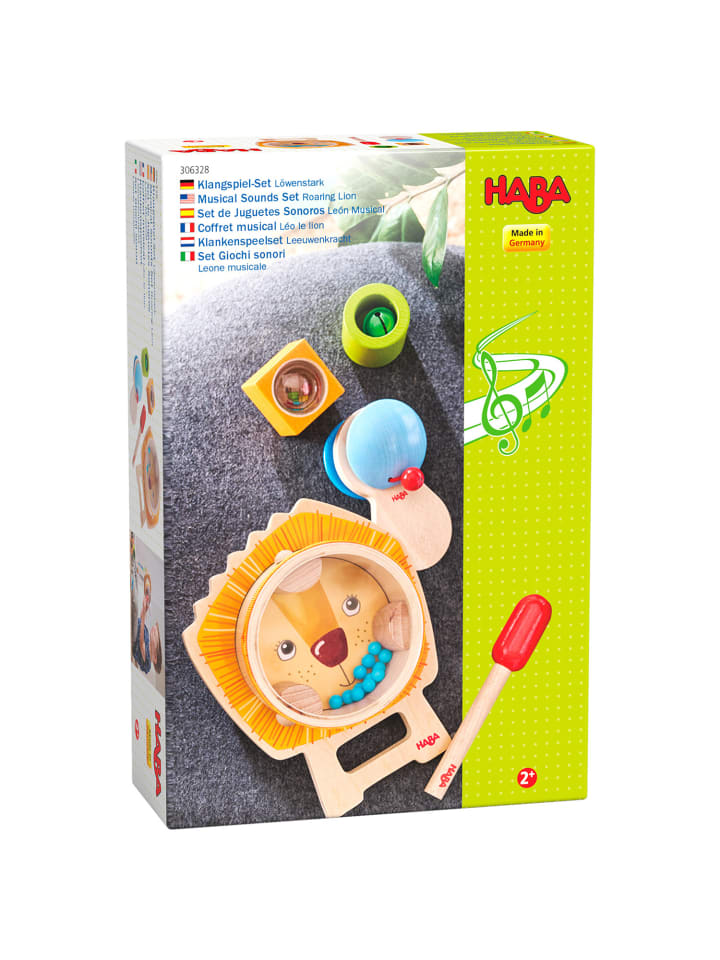 Haba Spielzeug-Musikinstrument Klangspiel-Set Löwenstark in mehrfarbig günstig kaufen onesize