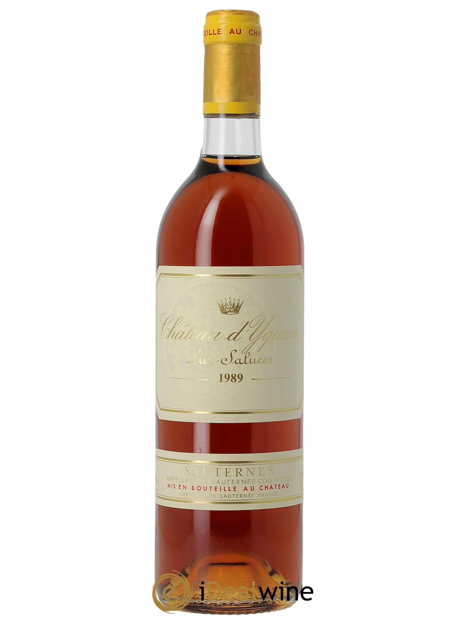 Château d'Yquem 1er Cru Classé Supérieur  1989 - Lot de 1 Bouteille