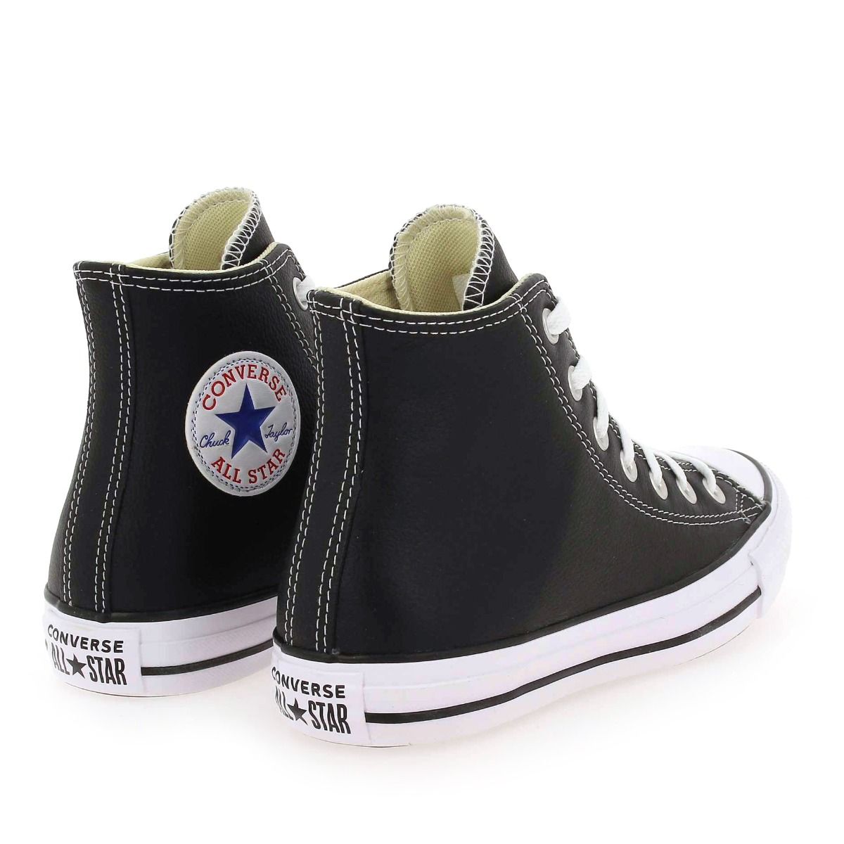 Converse  CHUCK TAYLOR HI LEATHER - Noir