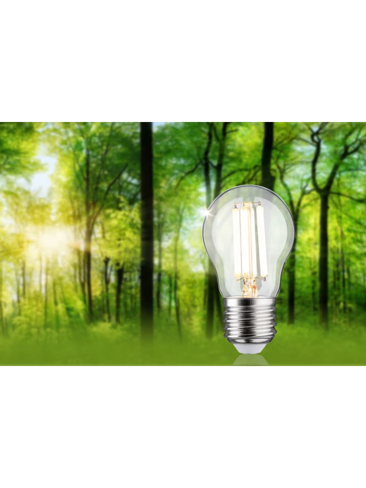 paulmann Eco-Line Filament 230V LED Tropfen E27 1er-Set  80 mm 840lm 4W 3000K  Klar A günstig kaufen onesize