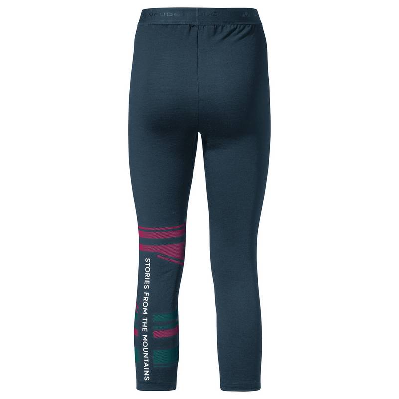 VAUDE Women's Monviso Wool 3/4 Tights Funktionshose Damen