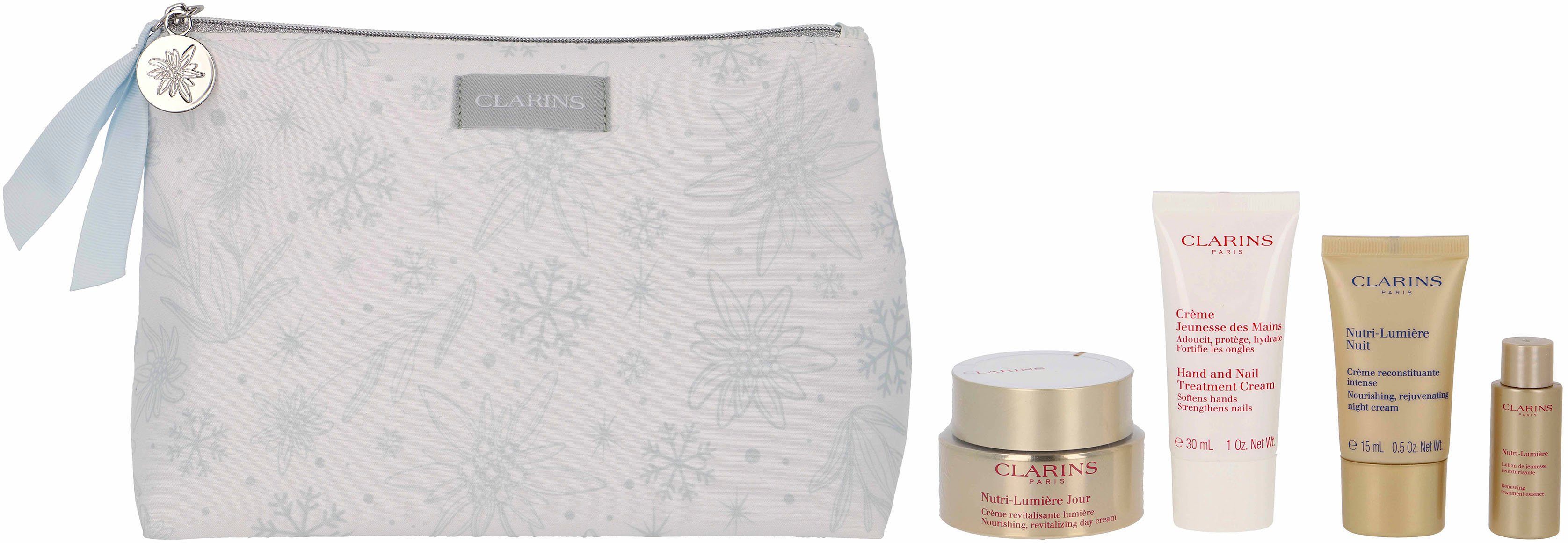 Clarins Gesichtspflege-Set Nutri-Lumiere, 4-tlg.