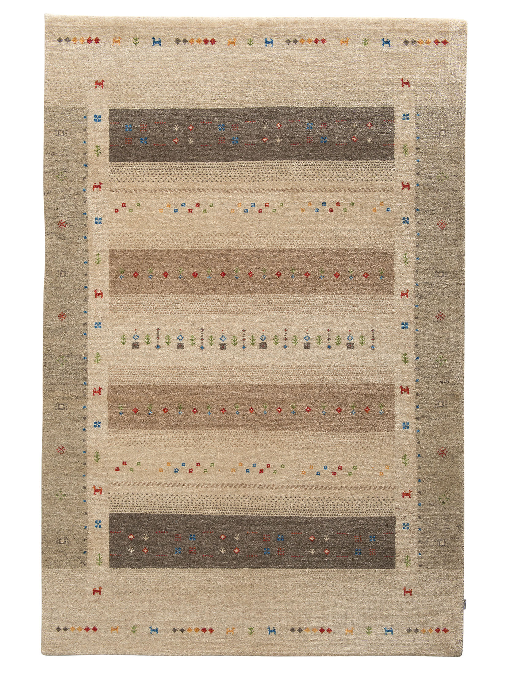 Odisha Gabbeh ca. 168 x 249 cm, Unikat / Einzelstück