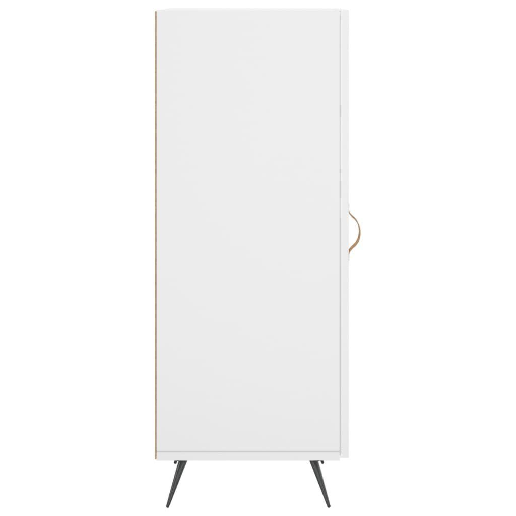 vidaXL Sideboard Sideboard Weiß 34,5x34x90 cm Holzwerkstoff (1 St)