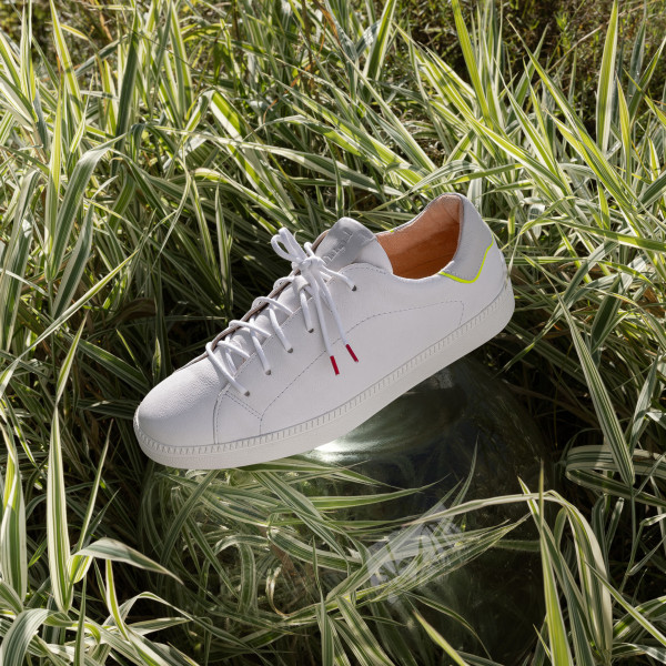 TURNA Herren Sneaker low - Bianco/Kombi