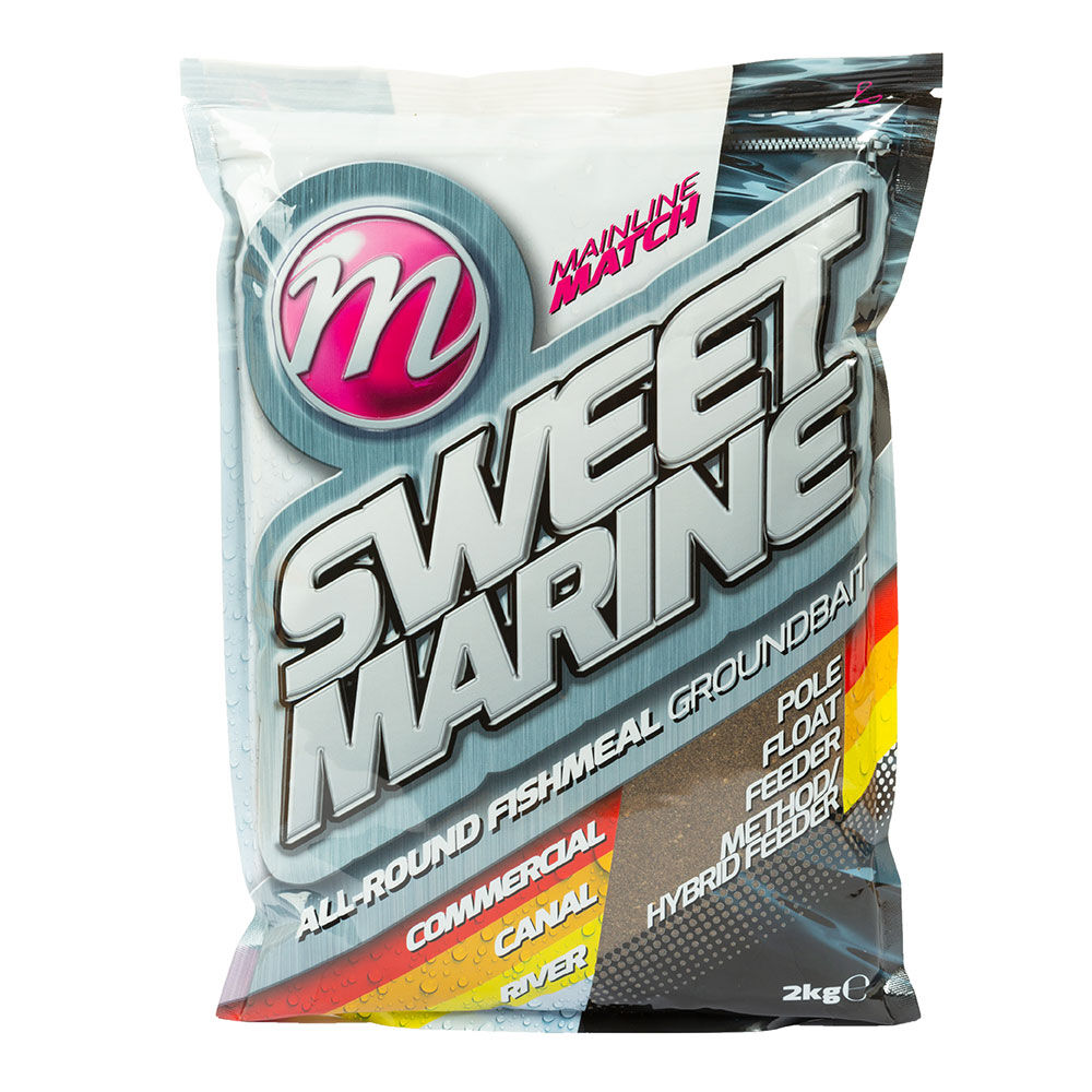 Mainline Sweet Marine Allround Fishmeal Mix Groundbait, 2kg Bag