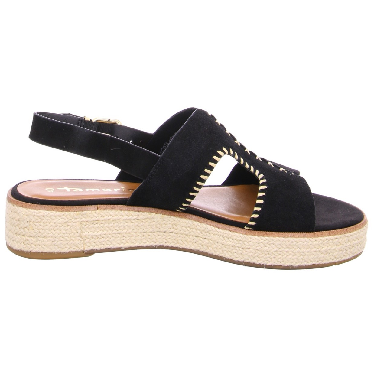 TAMARIS Klassische Sandalen schwarz