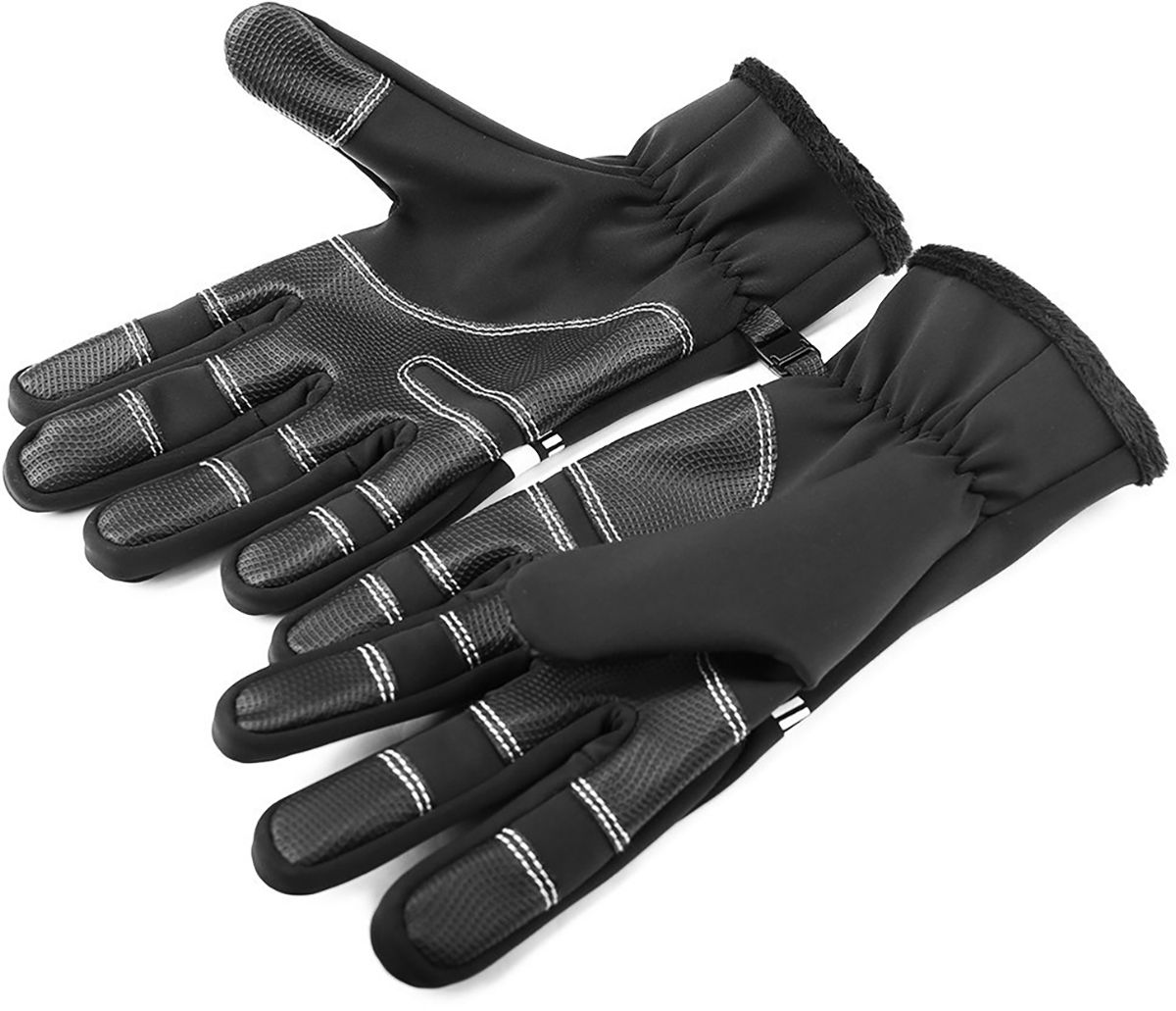 MobileTech schwarze Touchscreen-Sporthandschuhe