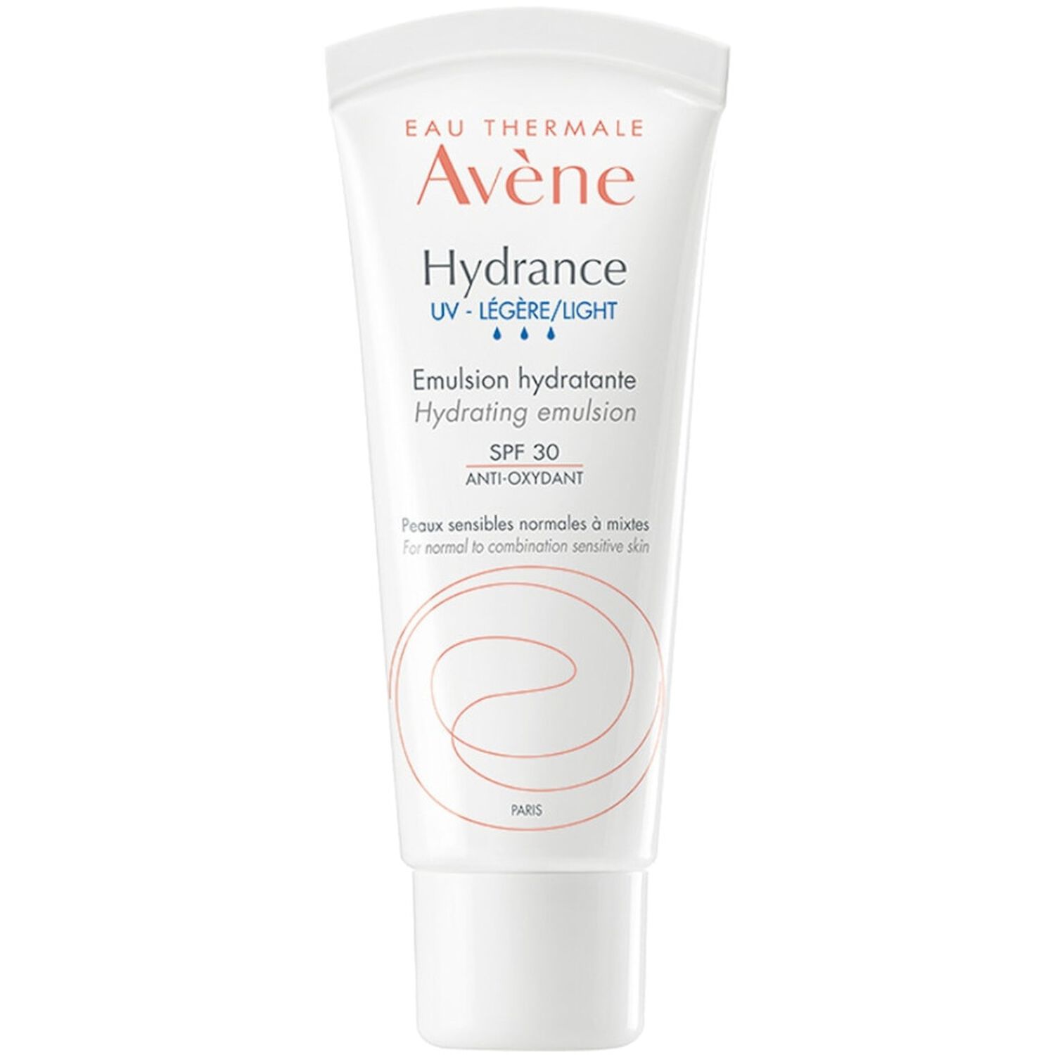 Eau Thermale Avène Hydrance UV Légère Emulsion Hydratante SPF30 - Peaux Sensibles Normales à Mixtes 40 ml