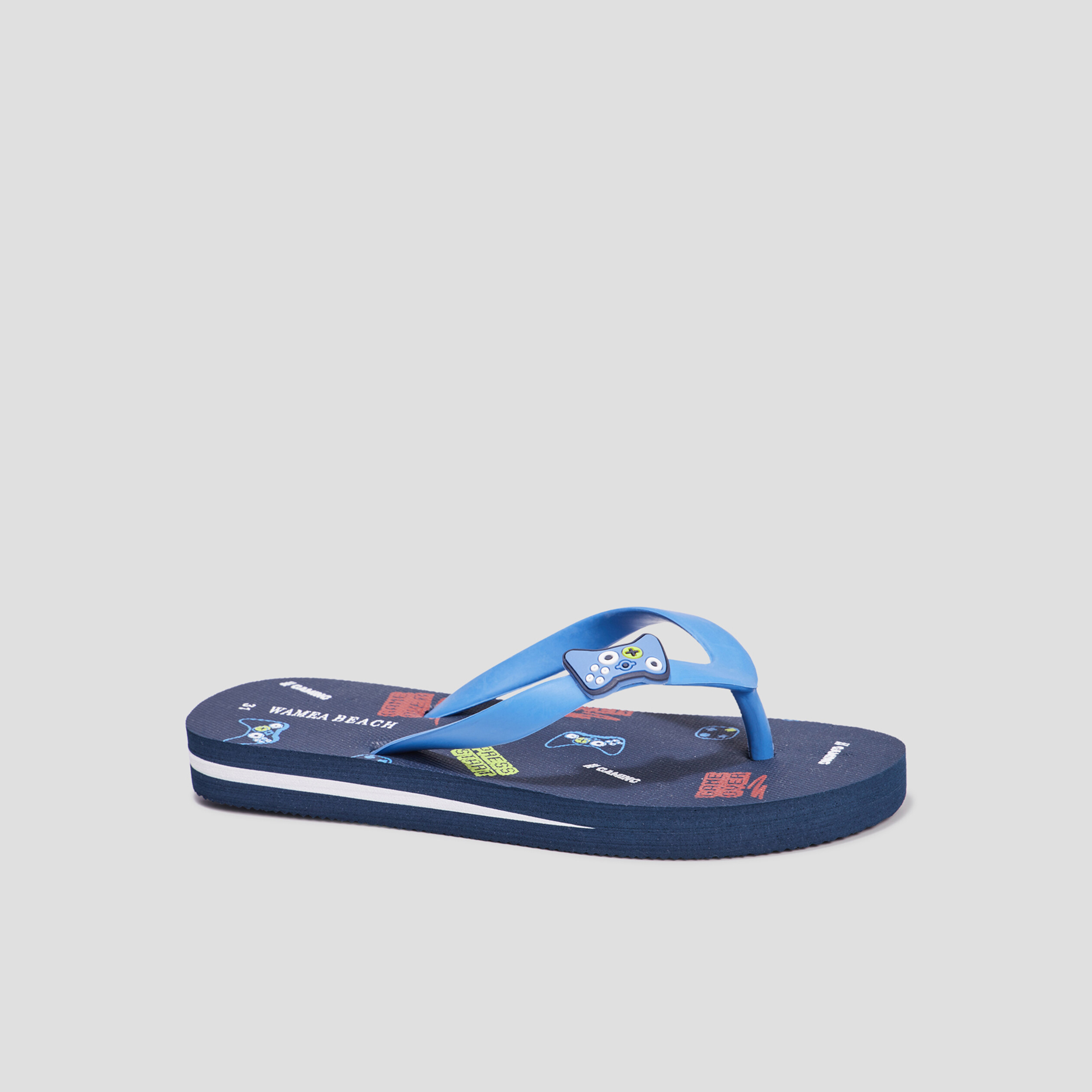 Tongs Wamea Beach bleu garçon | La Halle