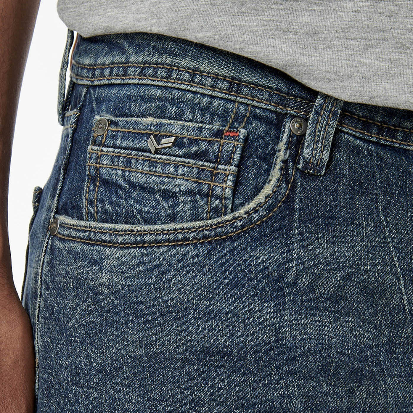 EMRIK  Short en jean loose homme