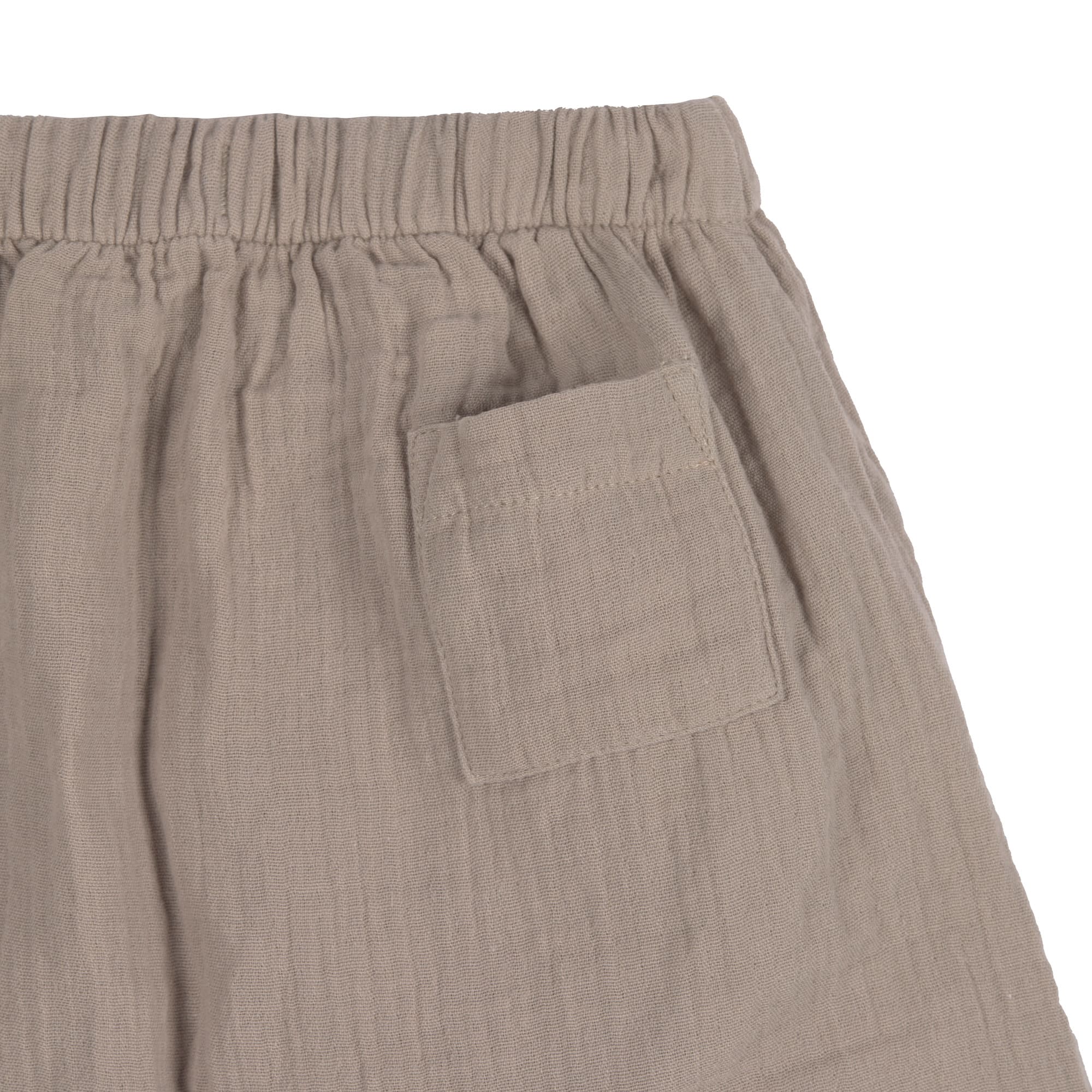 Baby Pumphose - Bio Baumwolle, Taupe, Grau