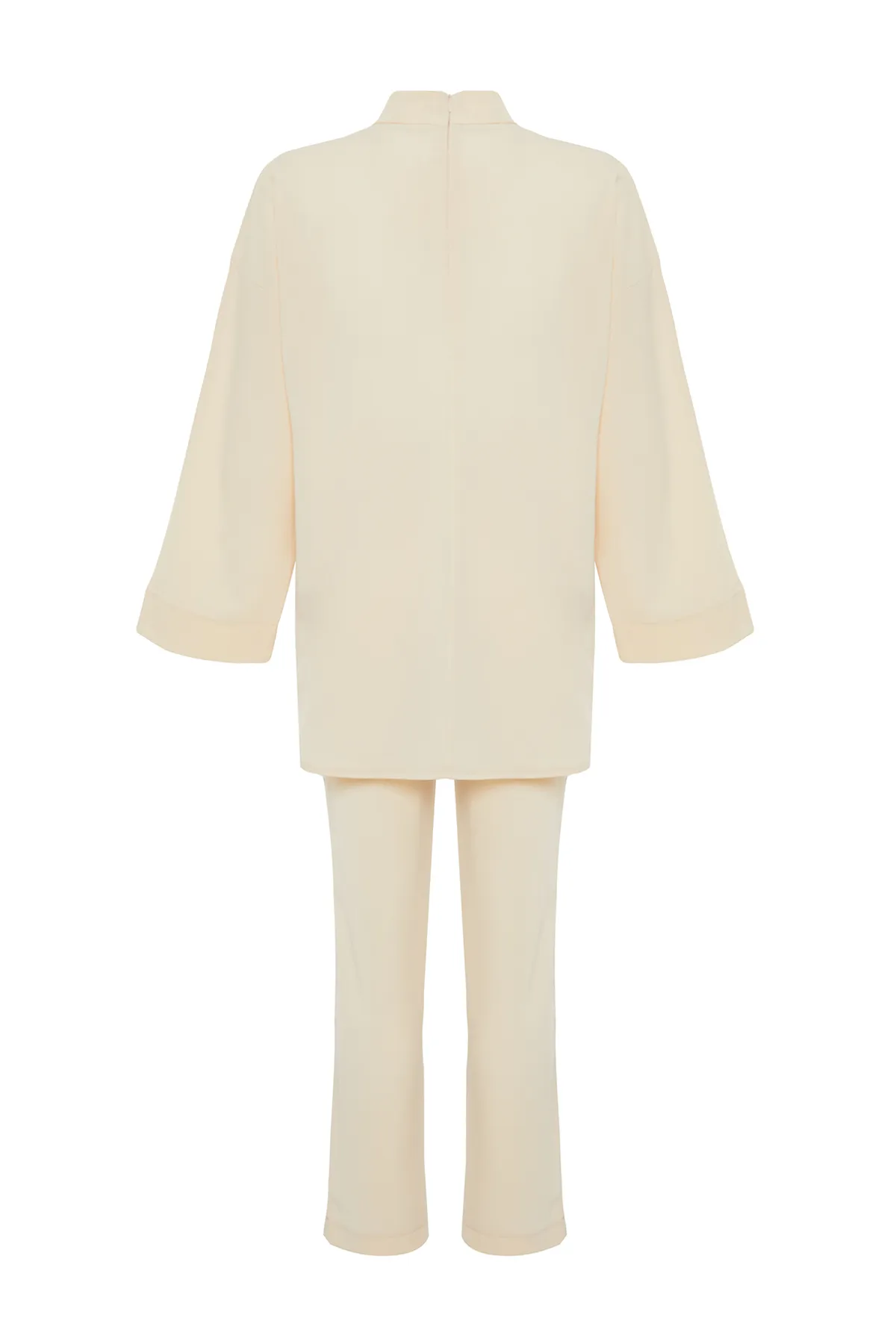 Trendyol Modest  Unteres und oberes Aerobin-Set aus Steingewebe TCTSS24US00055