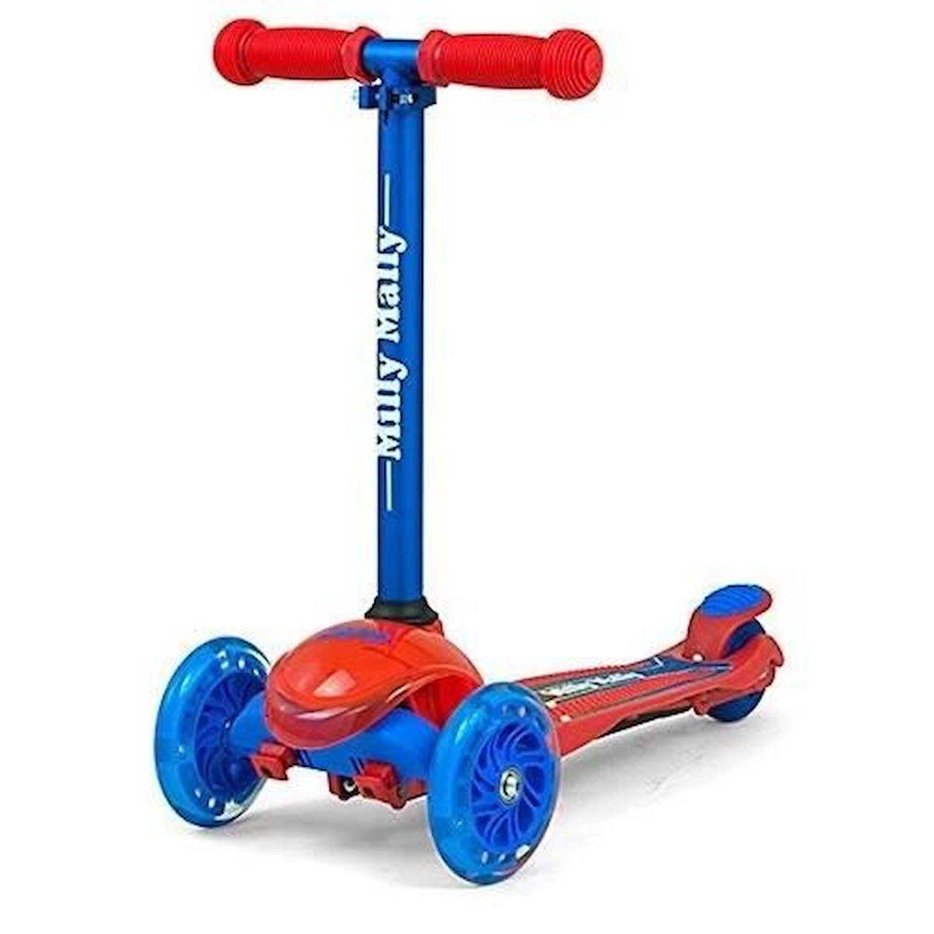 Milly Mally kinderstep Zapp Scooter Redcom junior rouge/bleu bleu