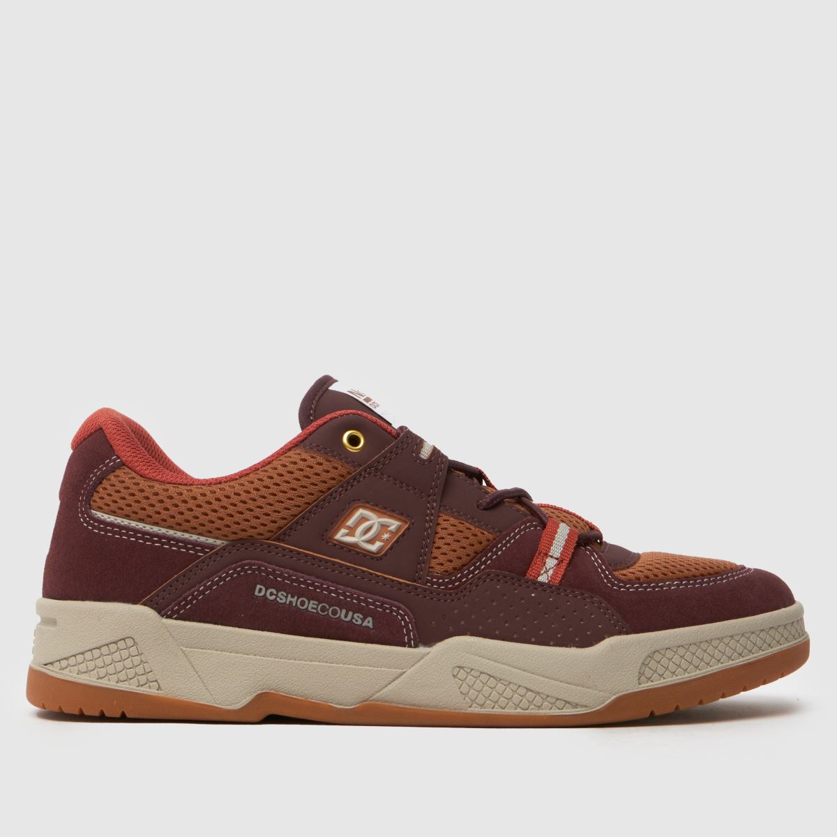 DC Construct – Bruna, flerfärgade sneakers