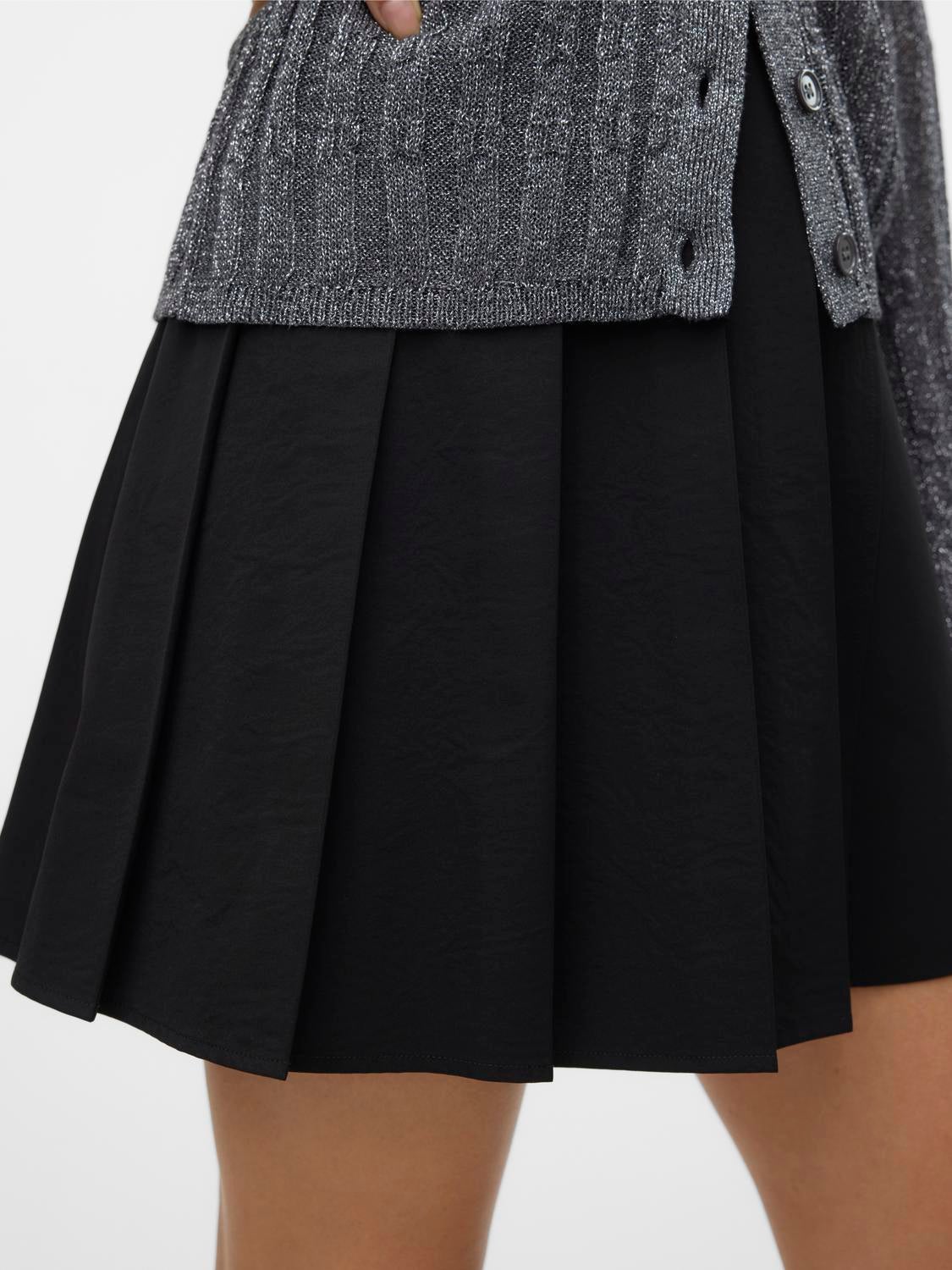 VMSOLONA Hohe Taille Kurzer Rock