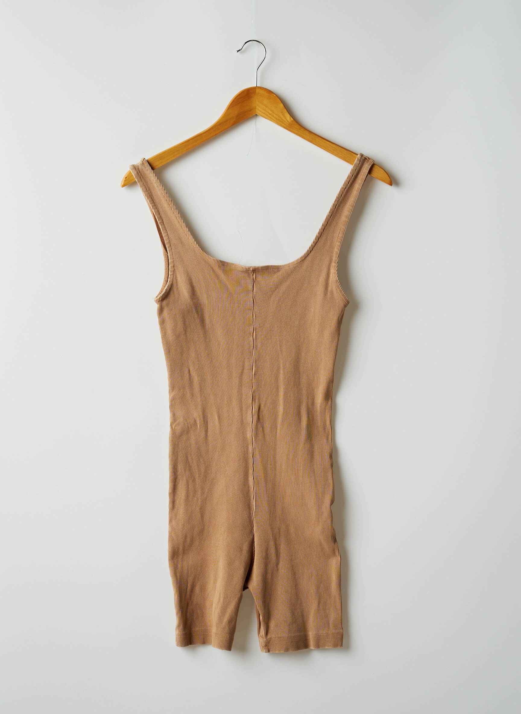 Zara Combi Shorts Femme couleur beige