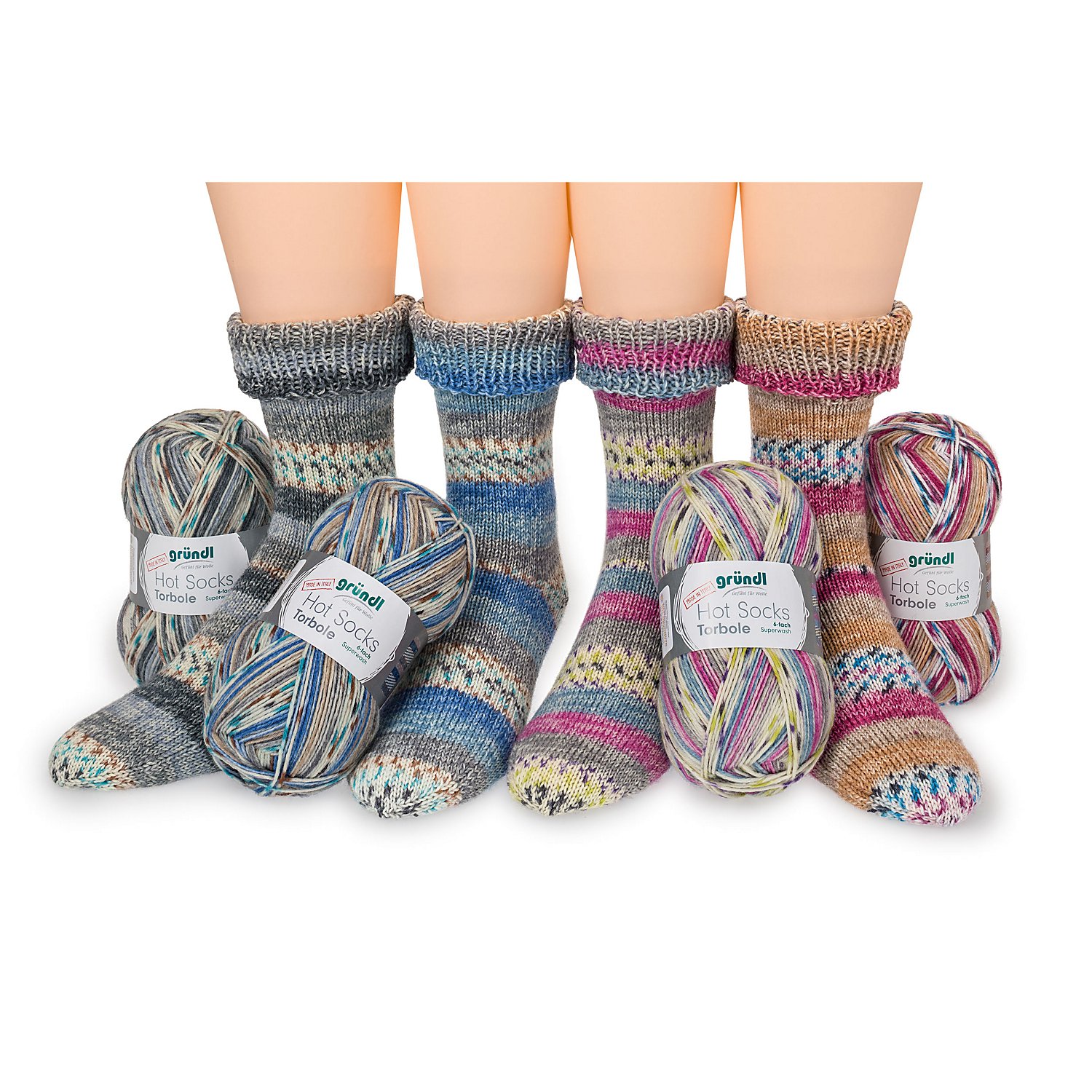 gründl Sockenwolle Hot Socks 