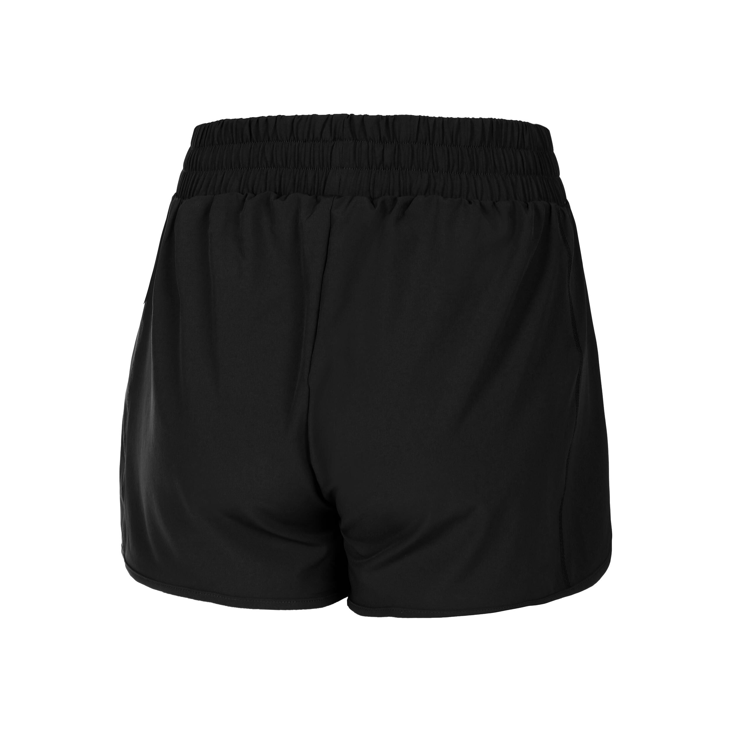 Borg Loose Shorts Damen - Schwarz