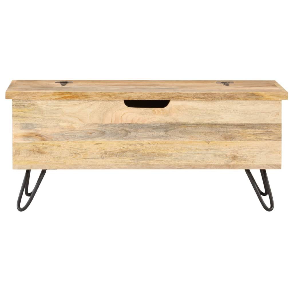 vidaXL Aufbewahrungsbox Truhe 90x40x45 cm Mango Massivholz