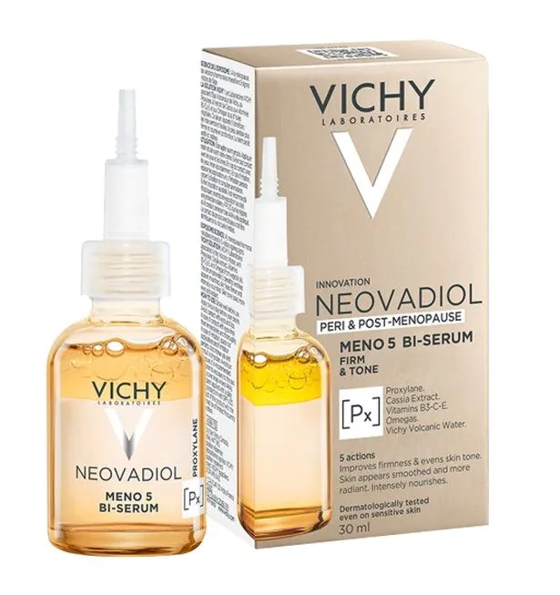Vichy Neovadiol Meno 5 dviejų fazių veido serumas