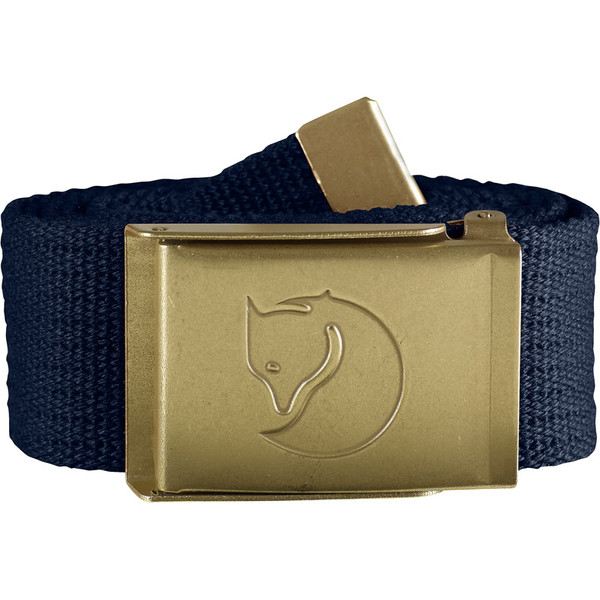CANVAS BRASS BELT 4 CM Unisex - Gürtel