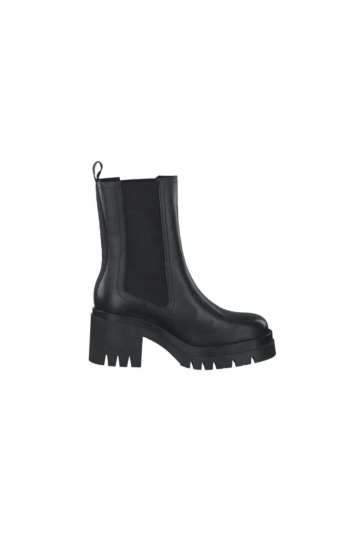 Tamaris  Stiefelette - Schwarz - Blockabsatz