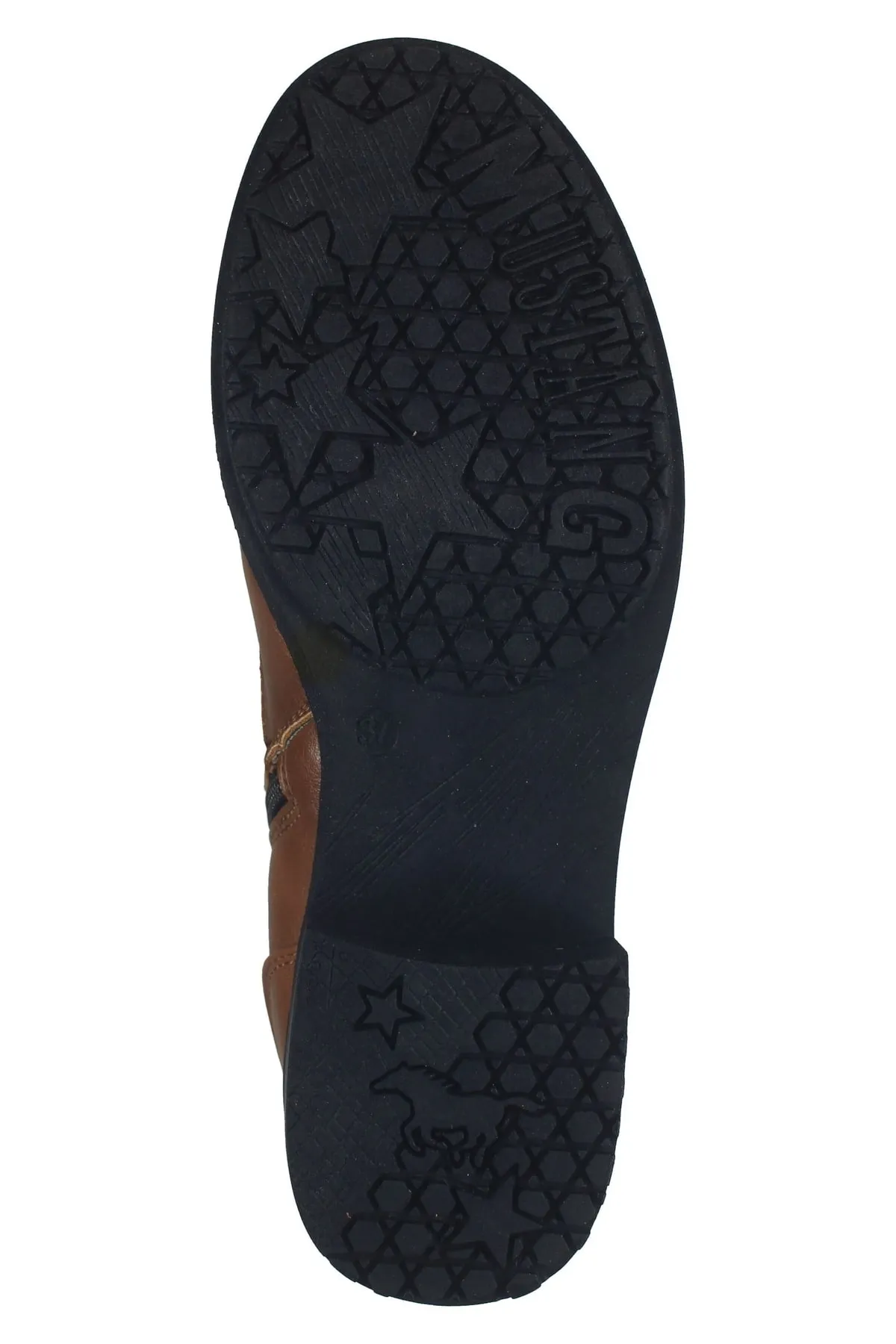 Mustang  Stiefelette - Braun - Blockabsatz
