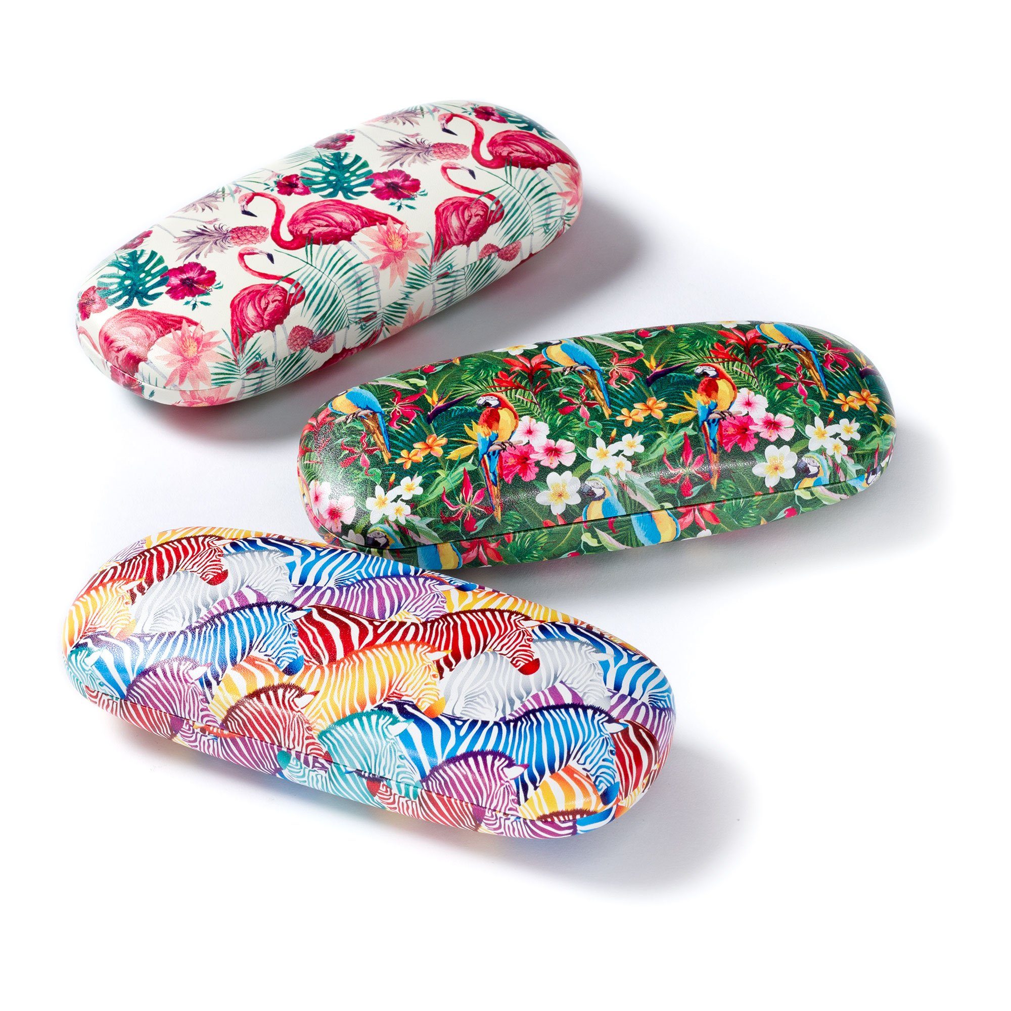 FEFI Brillenetui WILDLIFE - Hardcase mit passendem Mikrofasertuch