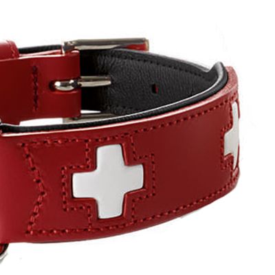 HUNTER Set: Halsband Swiss + Hundeleine Swiss
