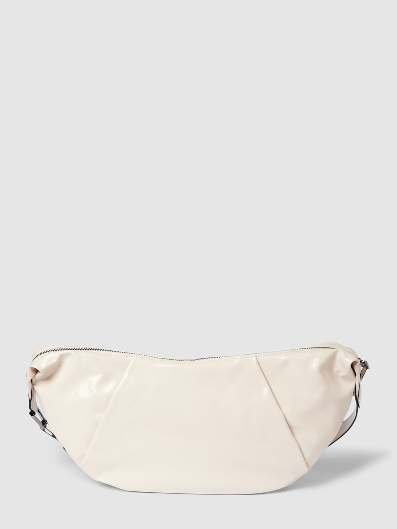 Hobo Bag mit abnehmbarem Schulterriemen in ecru