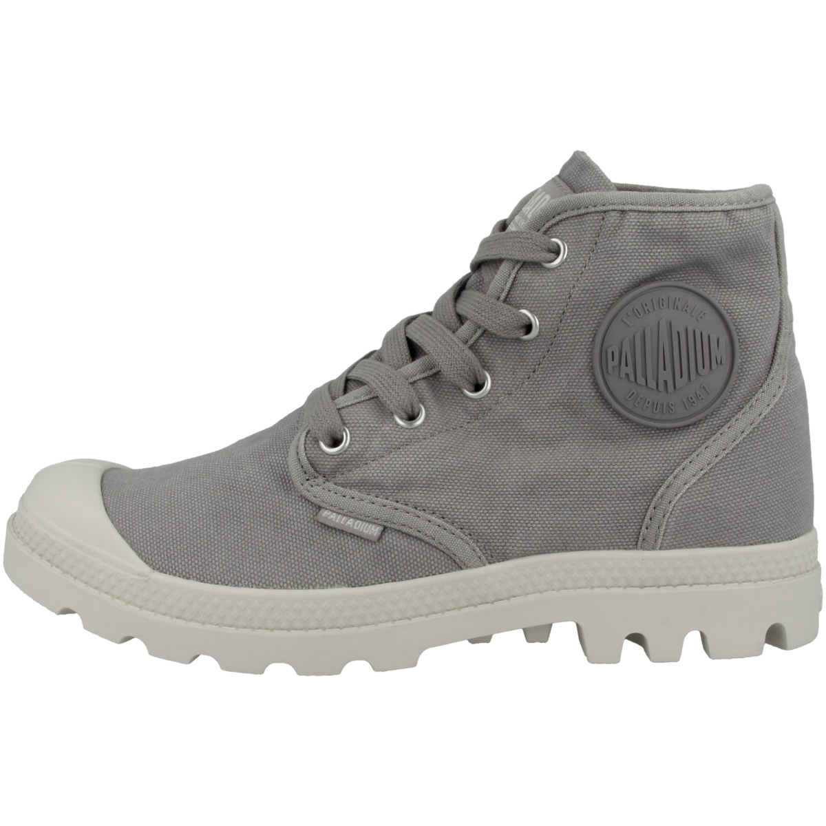 Palladium Pampa Hi Schnürboots grau
