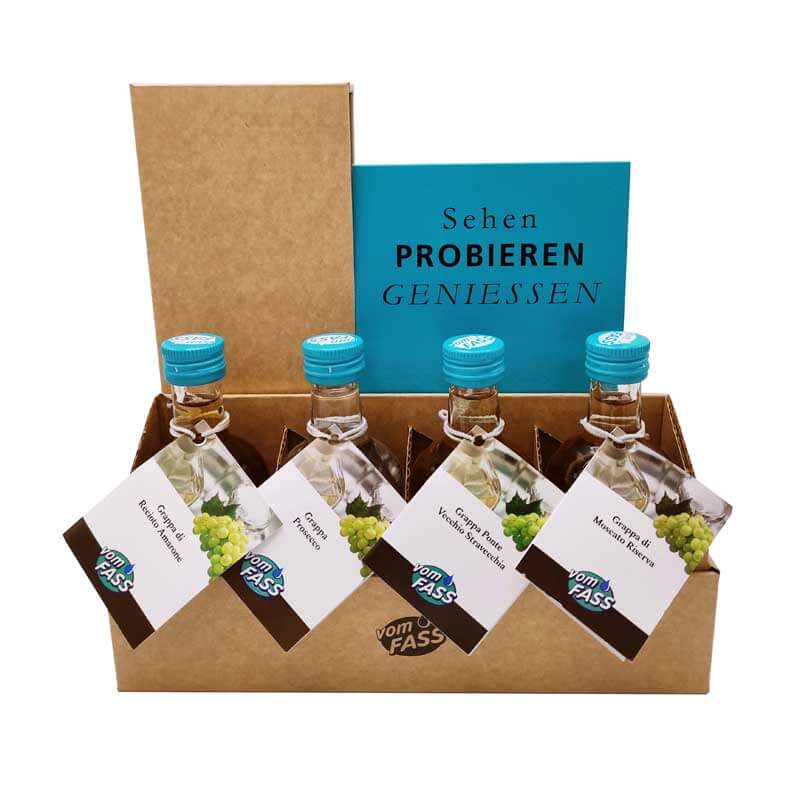 Geschenkset  Grappa zum Probieren